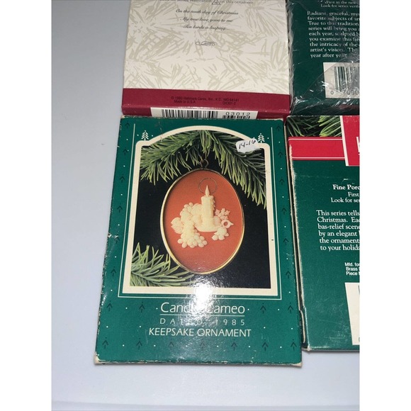 Lot of 4 Hallmark Keepsake Ornaments NIB 4B - Picture 3 of 10